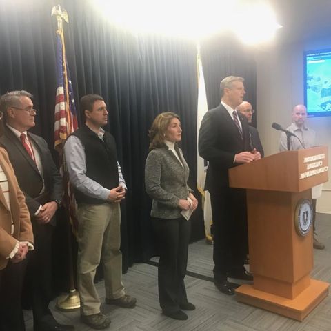 Gov. Baker Gives Update On 2nd Nor'easter In A Week To Hit MA