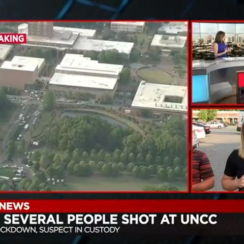 2 dead, 4 injured after shooting on UNC Charlotte campus, officials say #MagaFirstNews w/@PeterBoykin