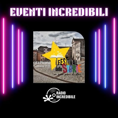 Festival Delle Storie- Podcast 1 - Venerdì 11 Ottobre