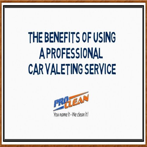 The Benefits Of Using a Professional Car Valeting Service