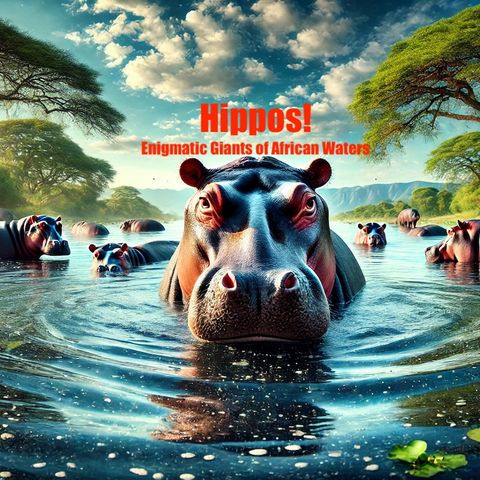 Hippos! Enigmatic Giants of African Rivers