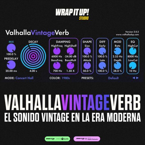 ValhallaVintageVerb: El sonido vintage en la era moderna