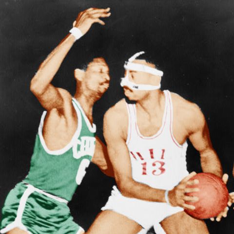 Wilt Chamberlain & Bill Russell 8:4:24 7.32 PM