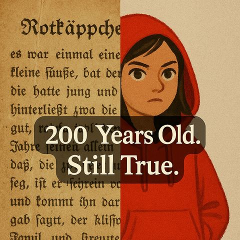 Did you know Little Red Riding Hood is over 200 years old? But the