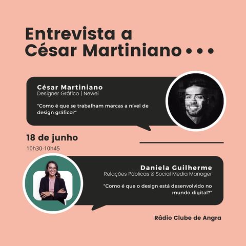 Entrevista A César Martiniano - Designer Gráfico