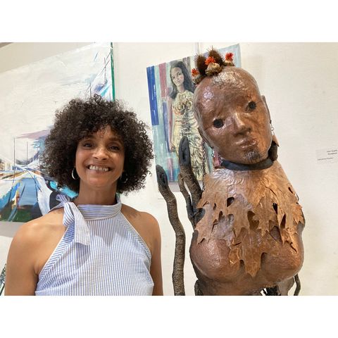 2023-06-02 Damianne Fischer on her sculptural contribution to "Artists of Color"