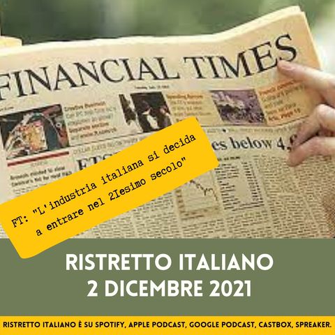 Ristretto Italiano - 2 dicembre 2021