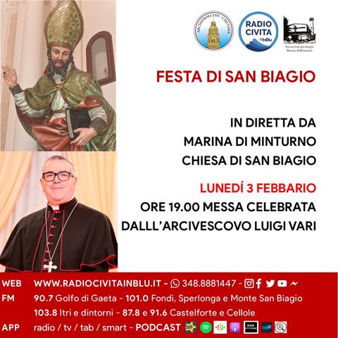 Messa San Biagio 2020 - Omelia Mons. Vari