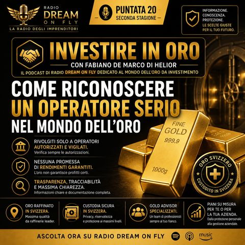 Come riconoscere un operatore serio nel mondo dell’oro