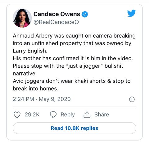 Did Candace Owens ever Apologize for her A