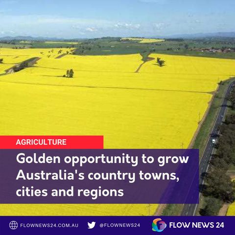 Golden opportunity to grow country areas in 'regionalisation' push