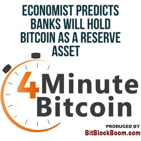 Economist Alex Krüger Predicts Banks Will Hold Bitcoin As A Reserve Asset