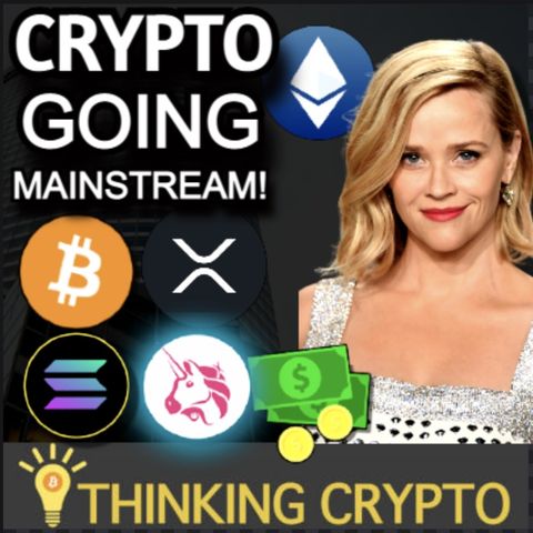 Solana Goes To The Moon - Reese Witherspoon Ethereum - SEC Investigates Uniswap & Ripple XRP