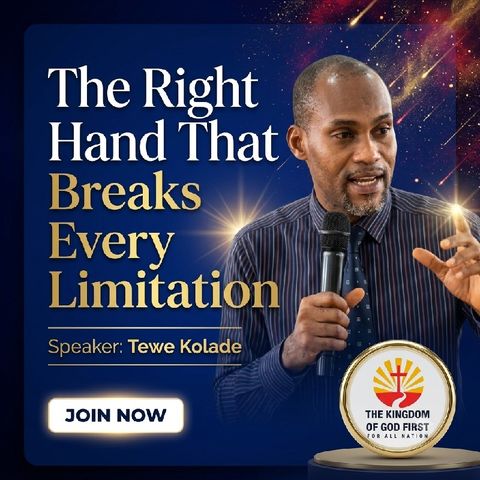 THE RIGHT HAND THAT BREAKS EVERY LIMITATION