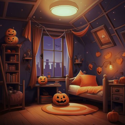 🎃 A Halloween Slumber Party 🎃