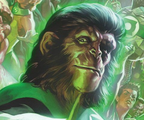 Source Material #218: Green Lantern and Planet of the Apes Crossover (DC & Boom Studios, 2017)