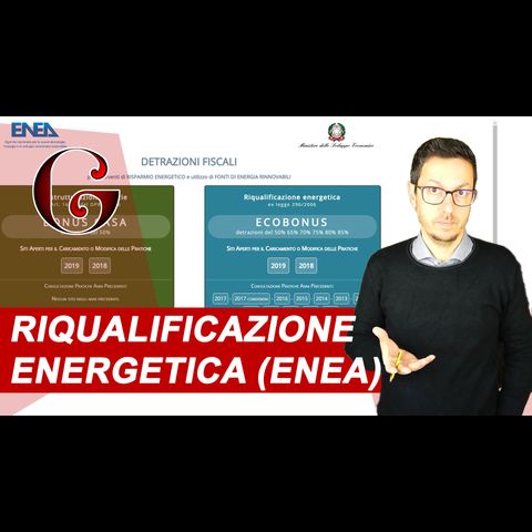 DETRAZIONI per RIQUALIFICAZIONE ENERGETICA DELLE PARTI COMUNI DEGLI EDIFICI: Ecobonus ed ENEA