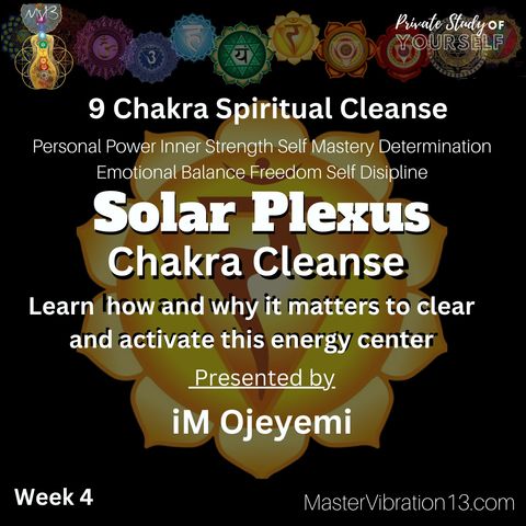 9 Chakra Spiritual Cleanse - Solar Plexus