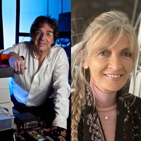 Alberto Diaspro e Giuliana Cuneaz, arte e nanotecnologie