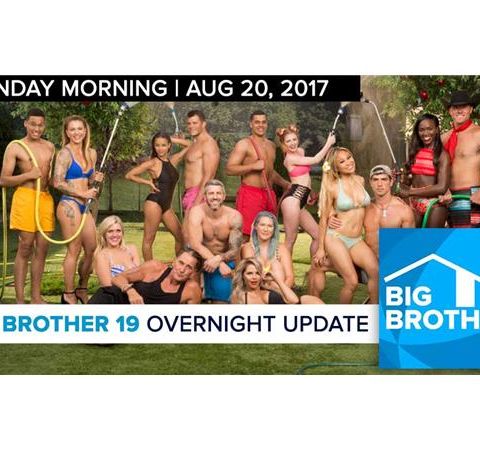 Big Brother 19 | Overnight Update Podcast | Aug 20, 2017