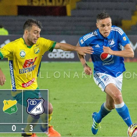 Milonarios 3 Huila 0 - Liga Aguila 2016 II
