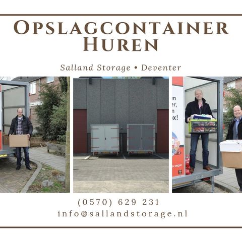 Opslagcontainer Beschikbaar op Huren in Deventer | Salland Storage