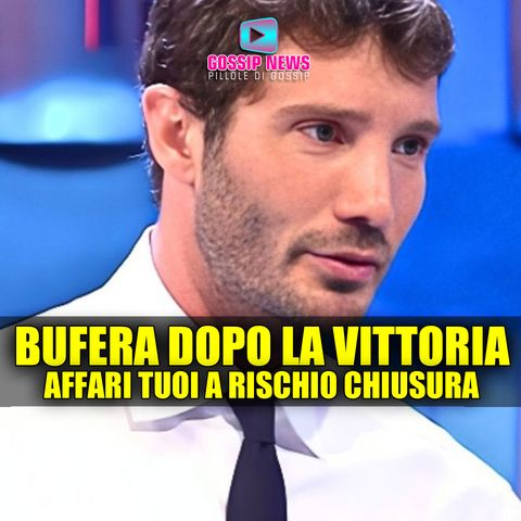 Bufera Dopo La Vittoria: Affari Tuoi a Rischio Chiusura!