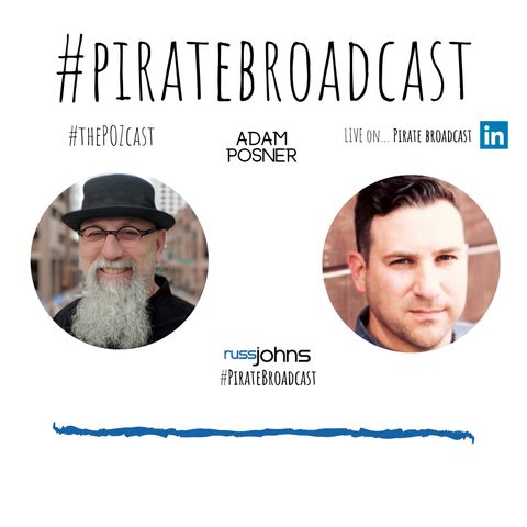 Join Adam Posner on the PirateBroadcast