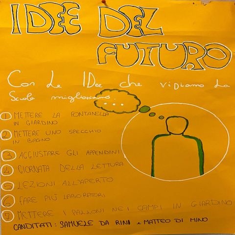 Con le idee che vi diamo la SCUOLA miglioriamo