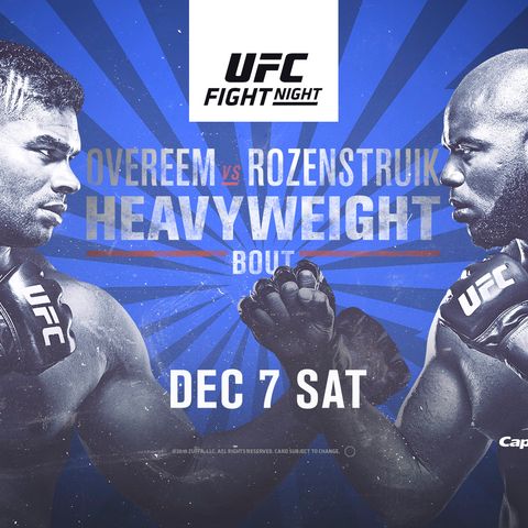 UFC on ESPN: Overeem vs. Rozenstruik Alternative Commentary