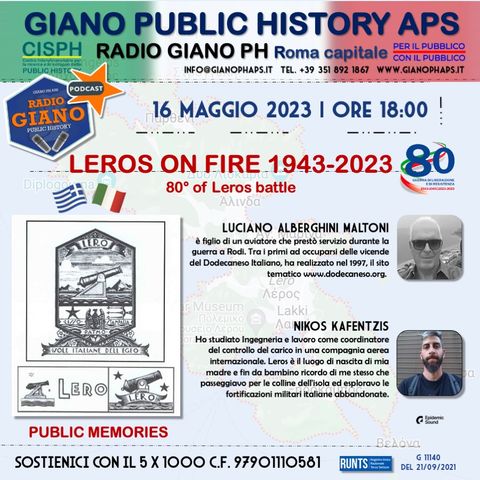 LEROS ON FIRE 1943-2023 | Luciano ALBERGHINI MALTONI e Nikos KAFENTZIS