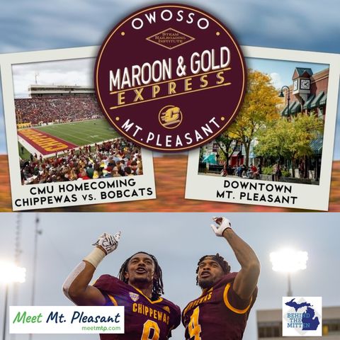 Fire Up: CMU Homecoming 2024, plus a fall excursion on the Maroon & Gold Express (Oct. 9, 2024)