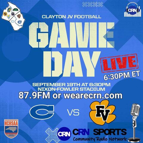 #NCHSAA CRN Thursday Night Football GNR4-A Conference Fuquay-Varina Bengals VS Clayton Comets!! #WeAreCRN #GoComets #CRNSports