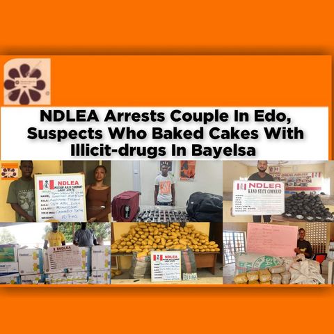 NDLEA Arrests Couple In Edo, Suspects Who Baked Cakes With Illicit-drugs In Bayelsa ~ OsazuwaAkonedo