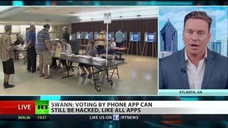 Ben Swann ON Is Voting By Cellphone and Blockchain Safe