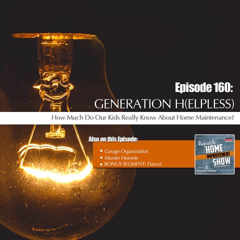 Episode 160: Generation Helpless, Garage Organization, Murder Hornets, and Fiascos