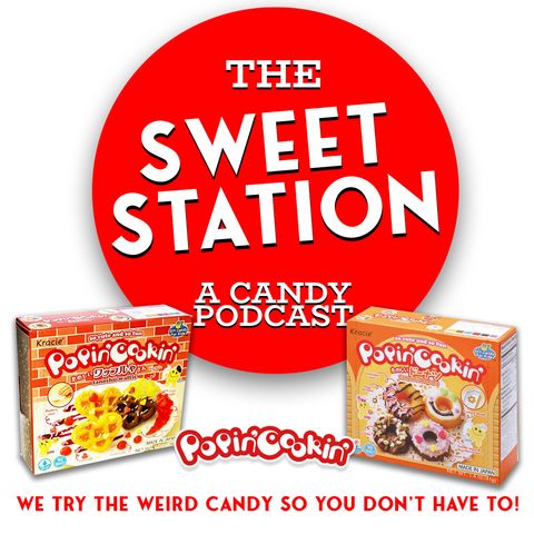 The Sweet Station tries Popin' Cookin DIY Candy Kits