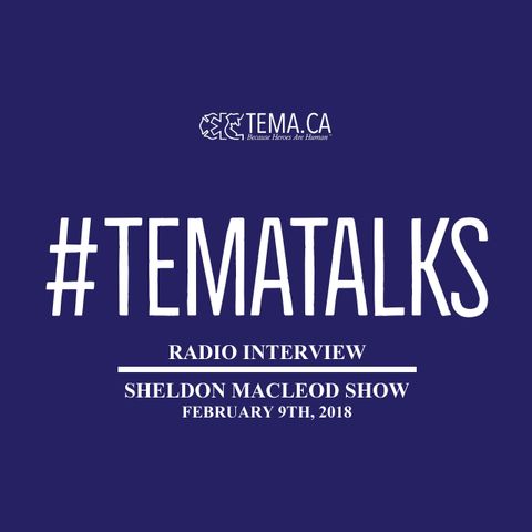 #TemaTalks - The Sheldon MacLeod Show Radio Interview