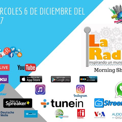 LaRadio Morning Show Miercoles 6 de Diciembre del 2017