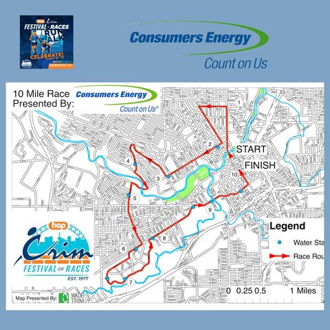 Why Consumers Energy is excited to present the 10-mile Crim Festival of Races 2023