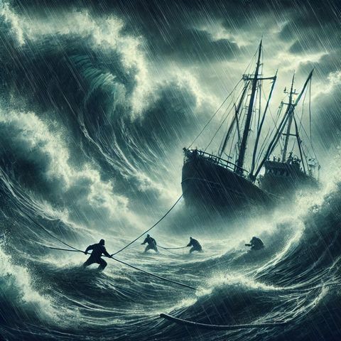 11 - Men of the Deep Waters by William Hope Hodgson