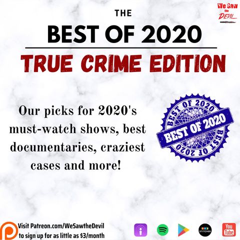 Best of 2020: True Crime Edition