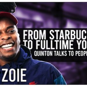 ZOIE TALKS QUITTING STARBUCKS TO DO YOUTUBE FULLTIME + MORE | #001 -  QUINTON TALKS TO PEOPLE