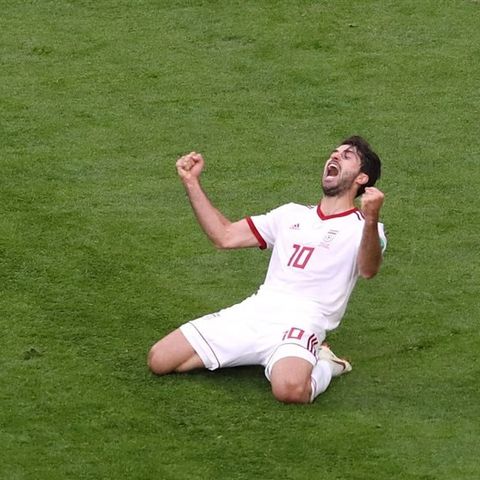 Iran batte Marocco 0:1: è storia