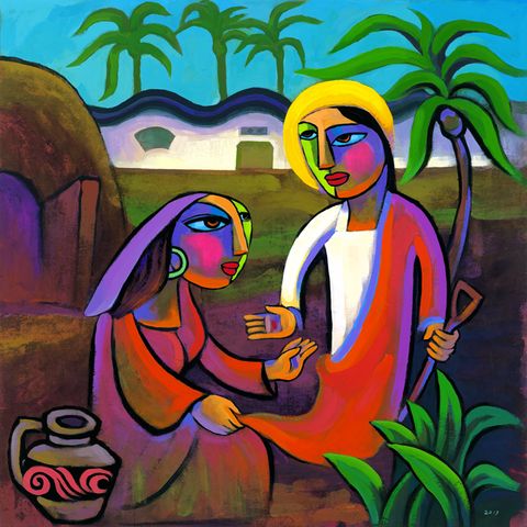 Mary and Jesus: The New Garden