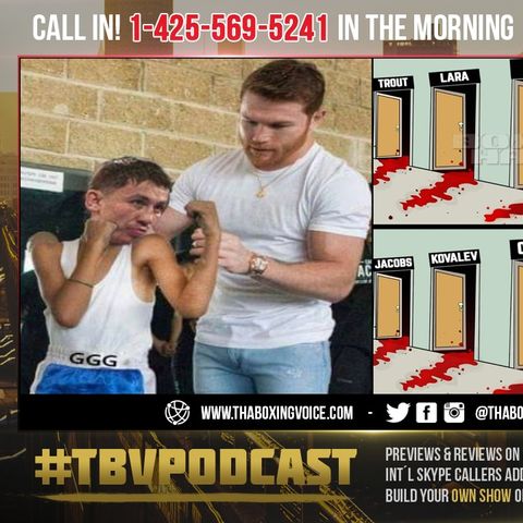 ☎️Canelo's Trainer Eddy Reynoso, Calling For 6TH Round KNOCKOUT of Saunders😱In a 22 Foot Ring❓