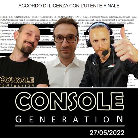 Cos'è l'EULA nei videogiochi? con Sergio Zanotti - CG Live 27/05/2022