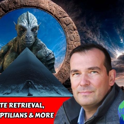 Remote Viewing: Stargate Retrieval, Alaskan Black Pyramid, Reptilians & More | Sebastien Martin