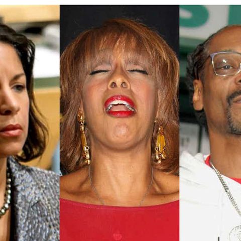 Gayle,Snoop&Susan Rice