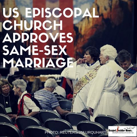 Episcopal Church Approves Gay Marriage